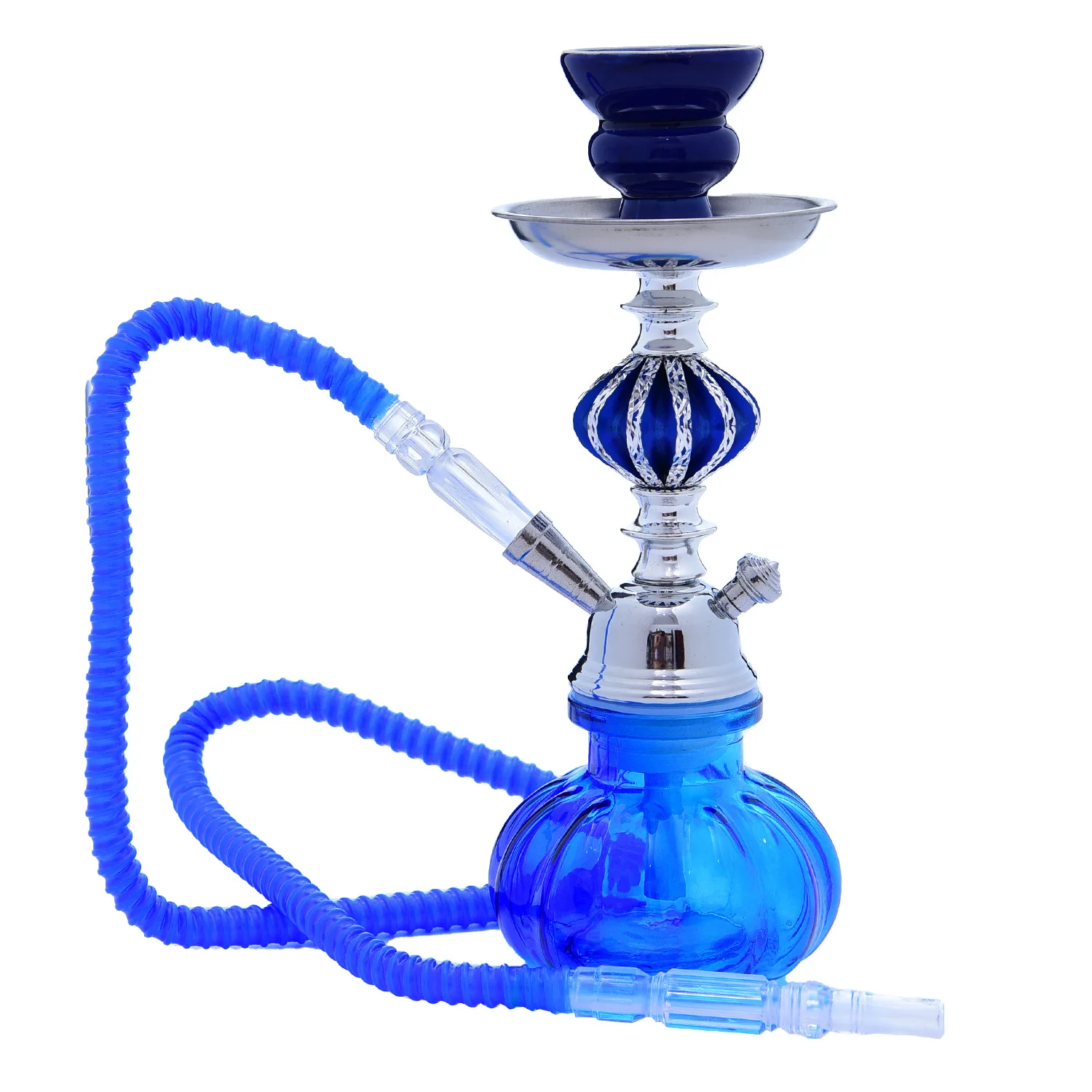 Full Set Shisha Arab Hookah Small Size Hookah Kettles New Shisha Hookah Glass Made Single Tube Private Use For Bar Party