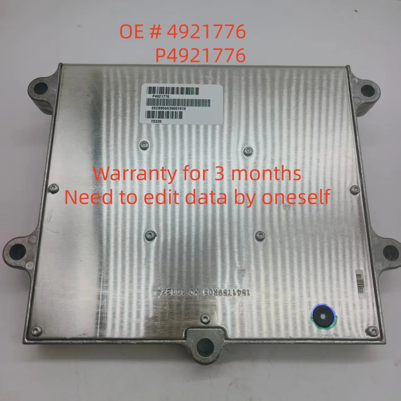  high quality Original 4921776  P4921776 ECM  Electronic Control Module for Cummins
