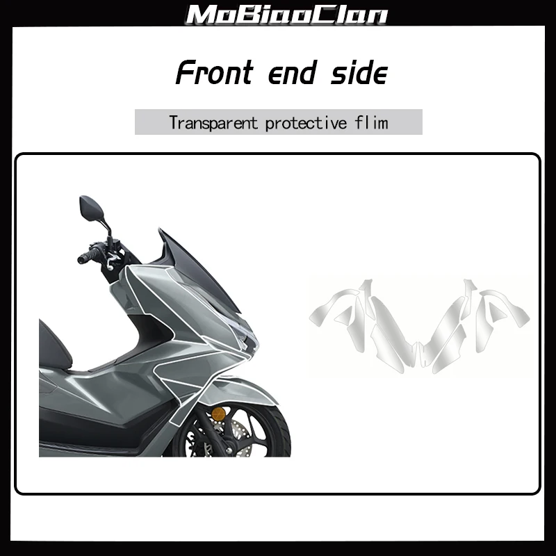 For HONDA PCX160 2025 Invisible Motorcycle Coat Oil Tank Sticker Transparent Protection Waterproof Modification Accessories