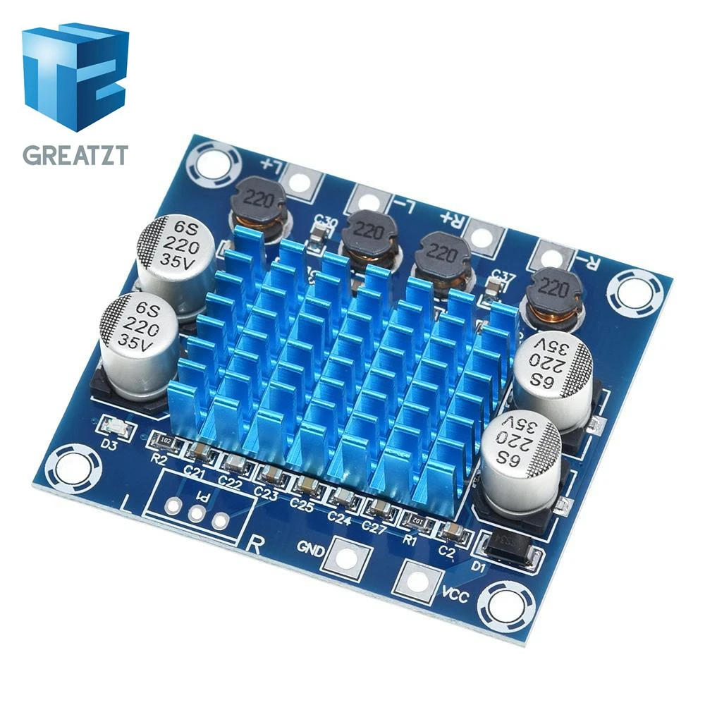 GREATZT Official TPA3110 XH-A232 30W+30W 2.0 Channel Digital Stereo Audio Power Amplifier Board DC 8-26V 3A