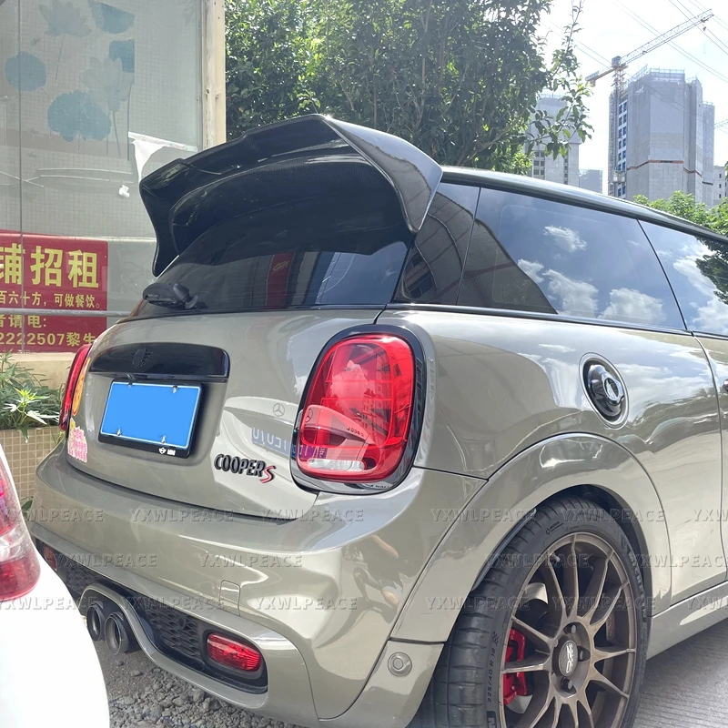 

AG Style Real Carbon Fiber /FRP Rear Roof Spoiler Trunk Wing Body Kit Accessories For MINI Cooper F56 F55 2014-2020