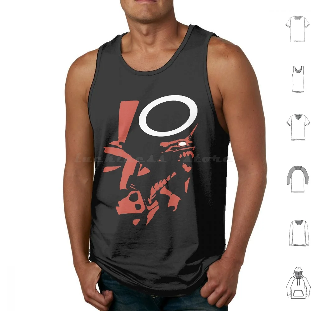 Camisetas sin mangas de estilo retro y vintage, chalecos, diseño de anime, Eva, Shinji, manga, Nge, Shinji Ikari, Ikari Genesis, Neon Unit 01, Asuka, Mech, Mecha.