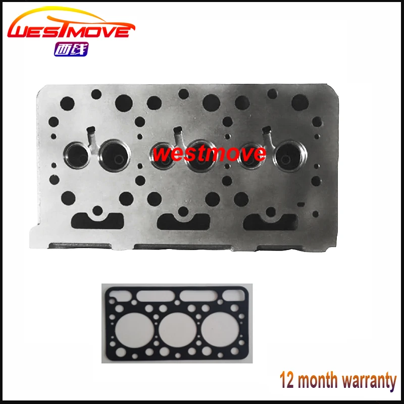 cylinder head for KUBOTA engine : D1102 with gasket