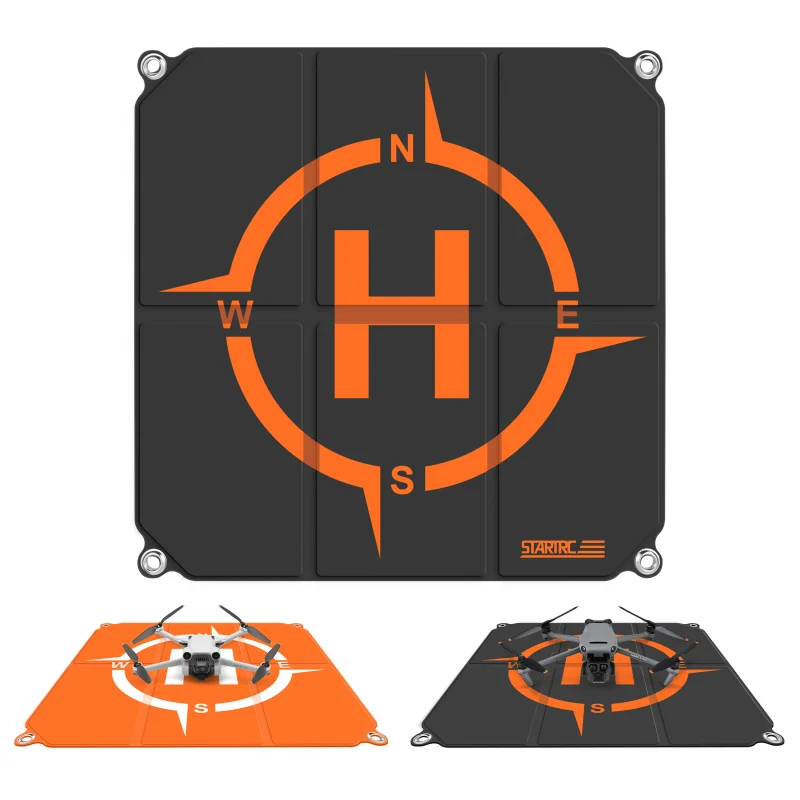 Universal Drone Landing Pad for DJI Neo/Mini 4 Pro Holy Stone/FPV Drone Quick Foldable Landing Platform Accessories 22 inch/55
