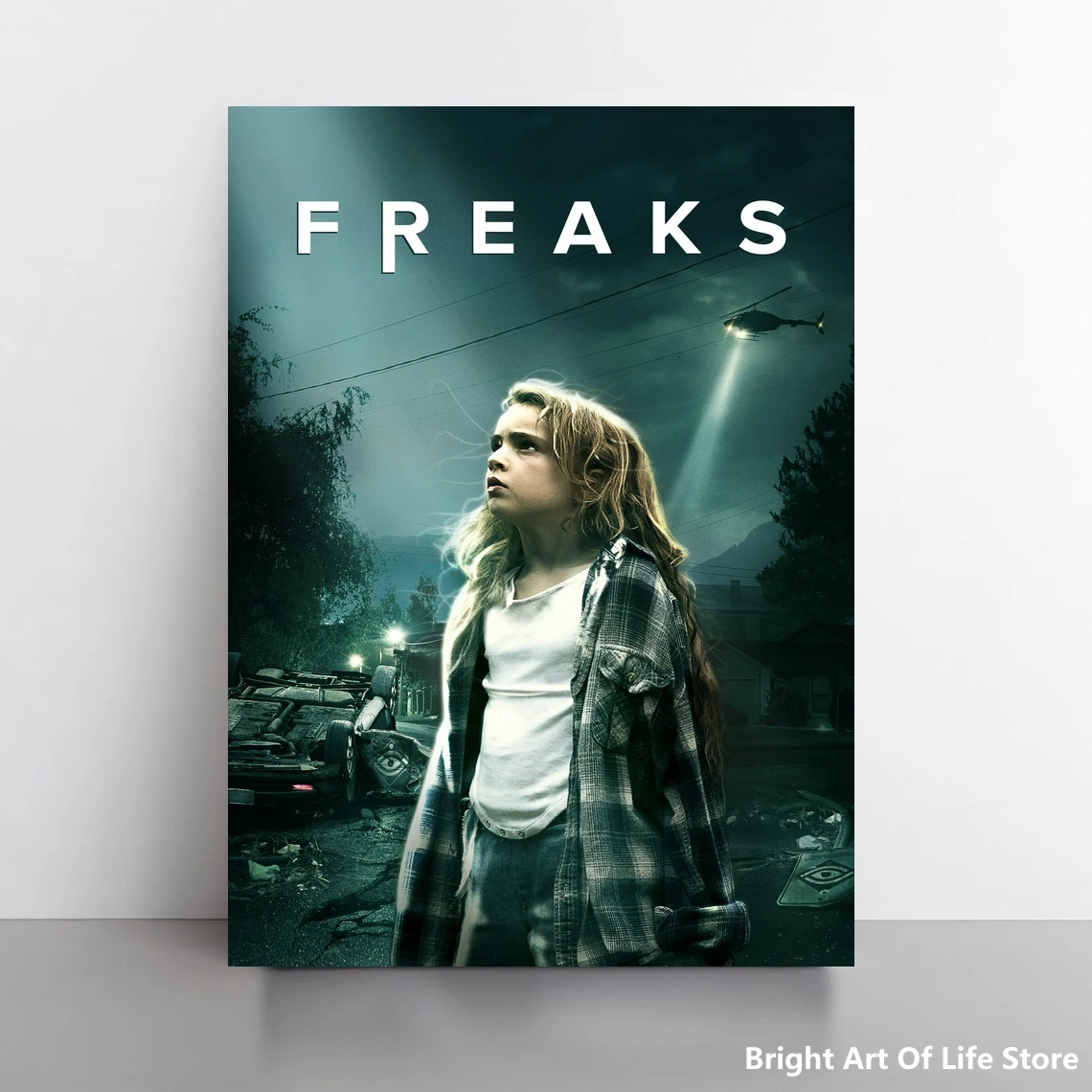 

Freaks (2019) Movie Poster Star Art Cover Photo Print (Unframed)