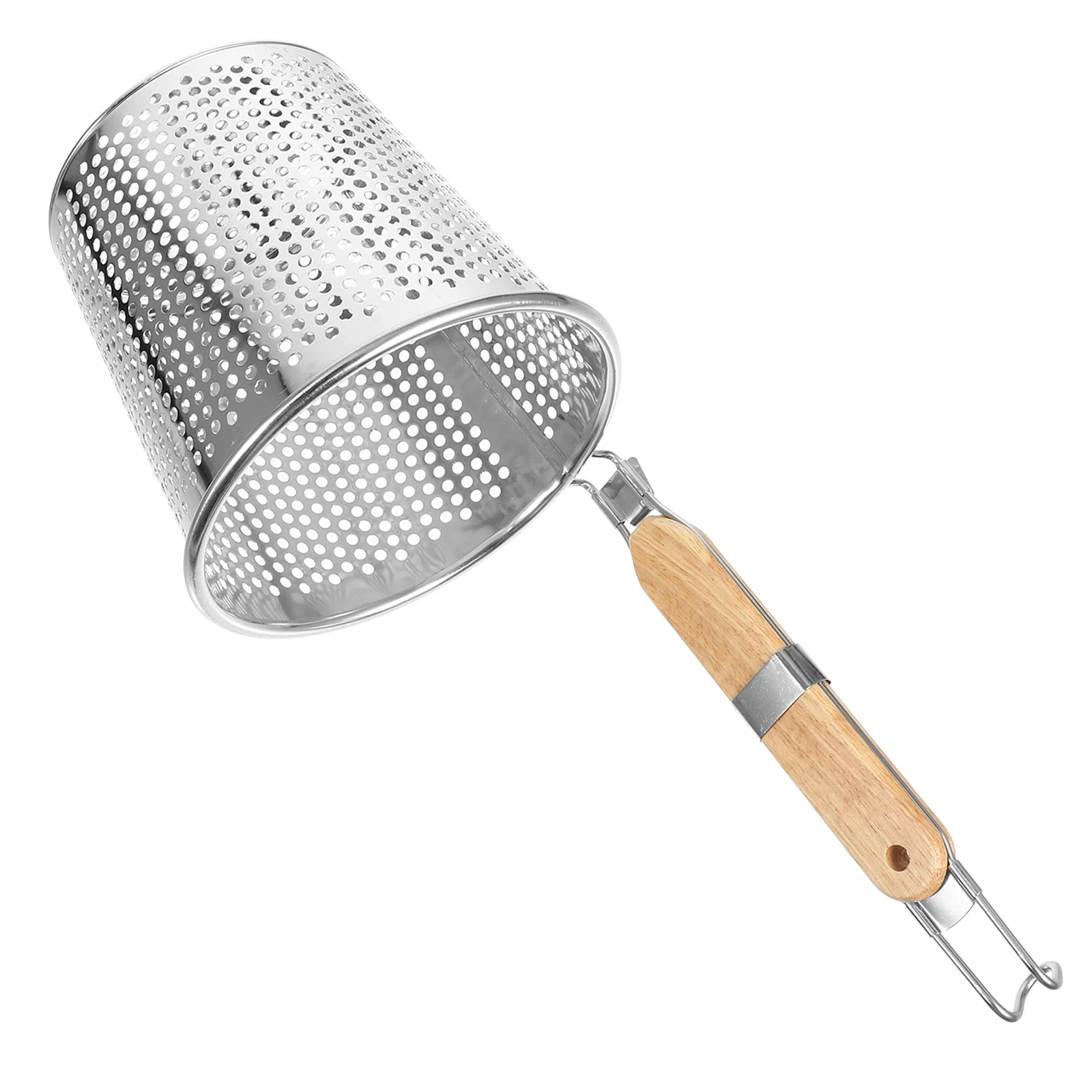 

Stainless Steel Colander Deep Spaghetti Skimmer Food Fried Basket Strainer Pasta Basket Dumpling Strainer Noodle Sieve Kitchen