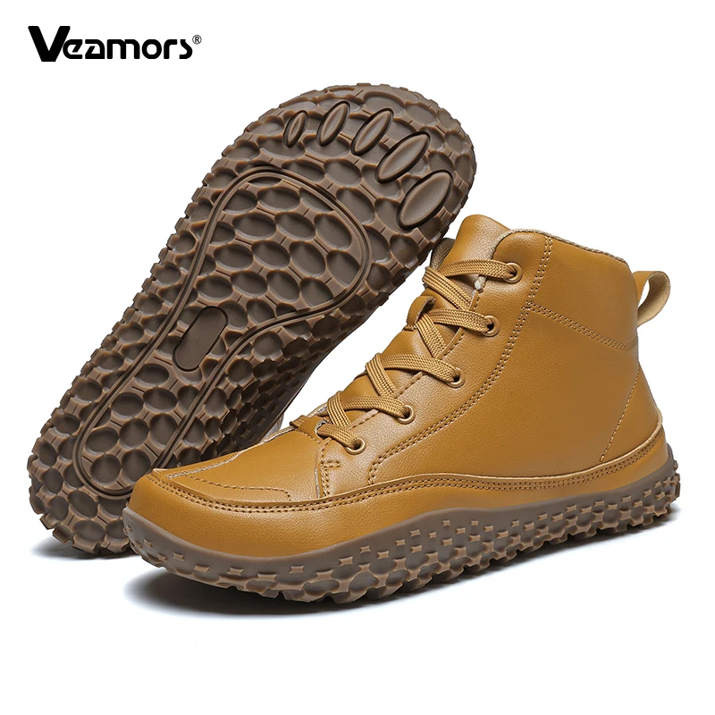 

Высокие женские походные кроссовки, мужские кроссовки из искусственной кожи для кемпинга, треккинга, спортивная обувь, нескользящая кроссовка для тренировок, большой размер 37-48