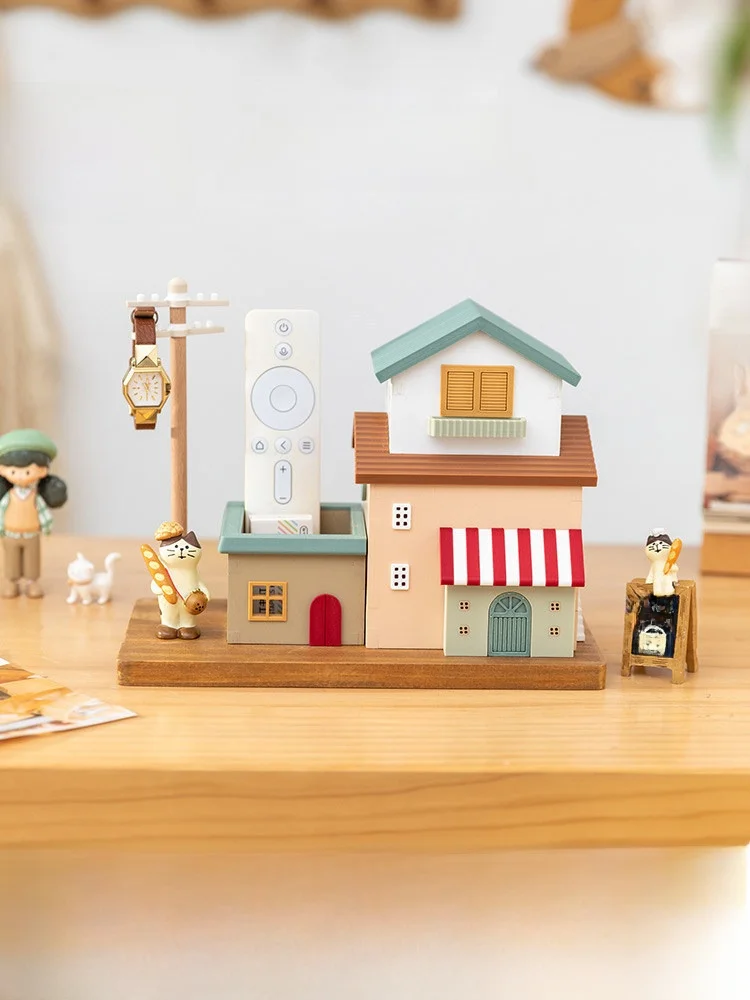 

Quirky Interesting Savings Storage Box Desktop Organizer for Remote Controls Jewelry Bedside Rack Birthday Gift by AY Home Decor