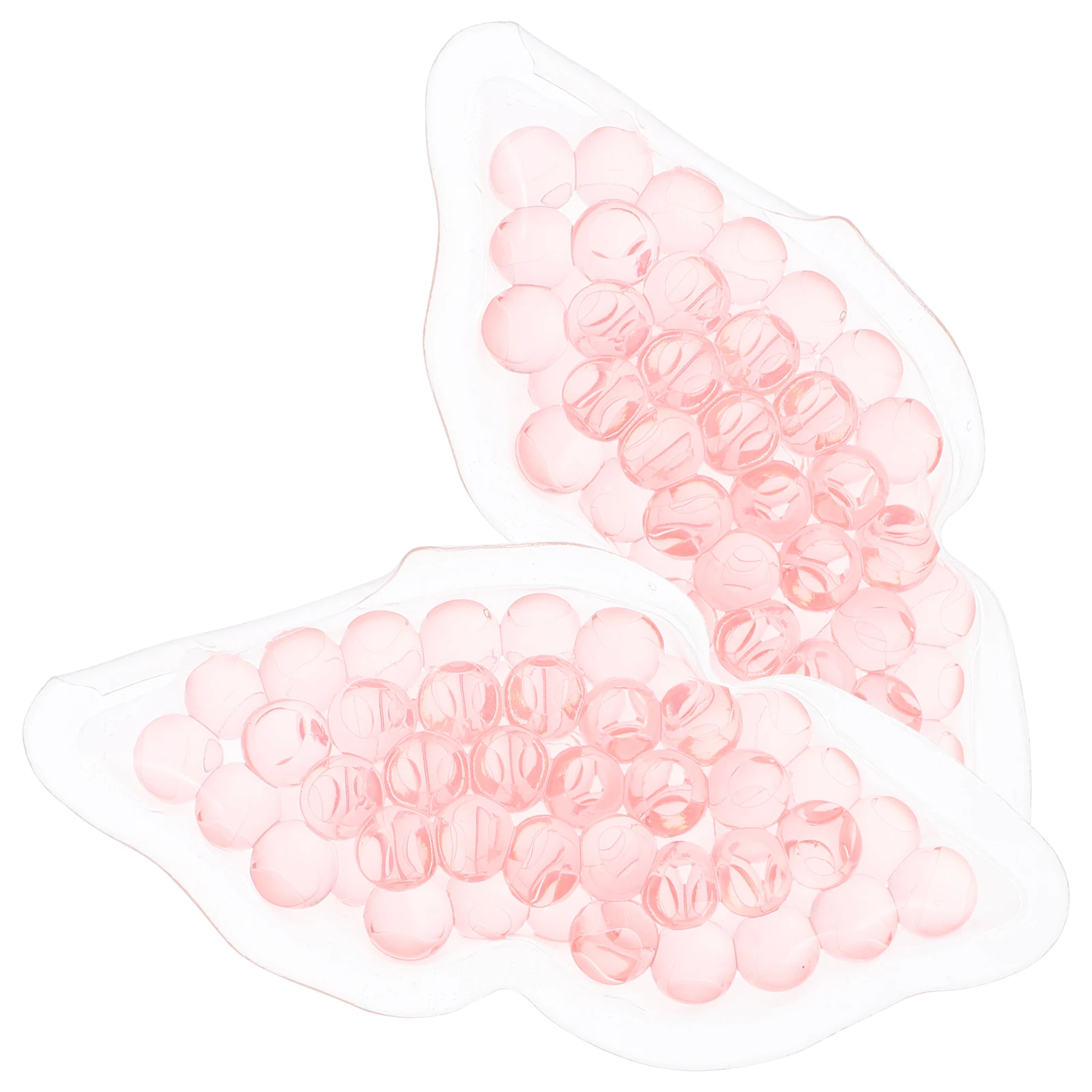 

2 шт., холодные и горячие компрессионные патчи для глаз, толщина 8 см, гелевая маска в форме губ для дома, путешествий, ТПУ, розовая многоразовая охлаждающая подставка, здравоохранение, красота