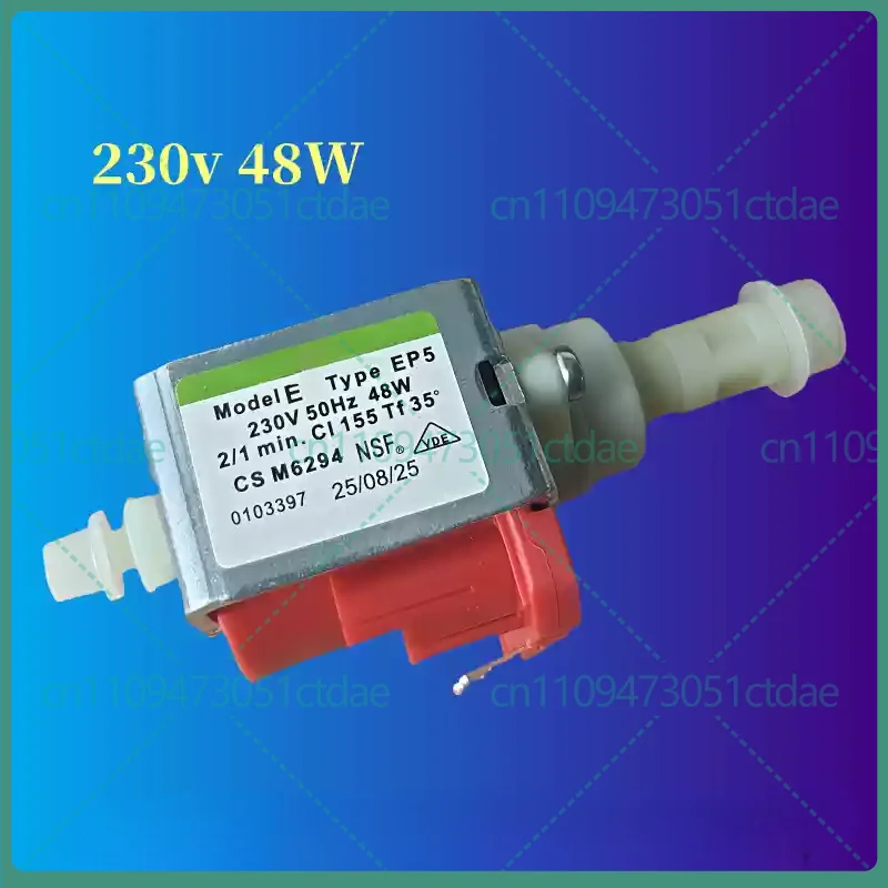 1-2pcs For Italy ULKA EP5 Electromagnetic Pump 48W High Pressure Solenoid Water Pump Espresso Coffee Machine Replacement Parts