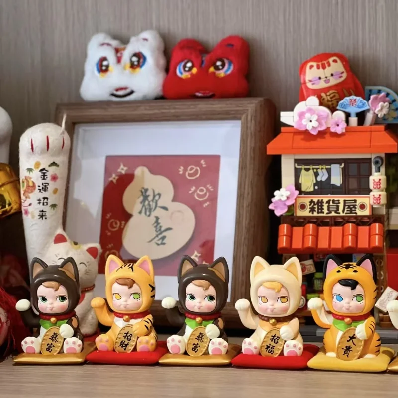

Samsam Lucky Cat Blind Box Girl Tide Play Hand Do 1.0 2.0 Kawaii Good Birthday Cute Ornaments Gift Presents For Friend
