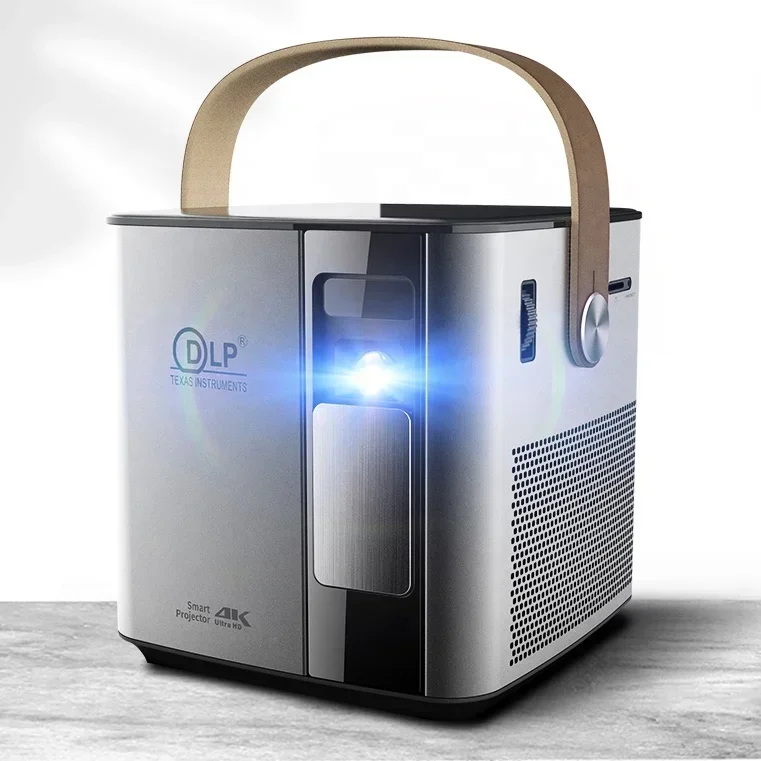 جهاز عرض Full HD 1920*1080 WIFI BT بروجكتور قصير 4K 1080p DLP للسينما المنزلية #1