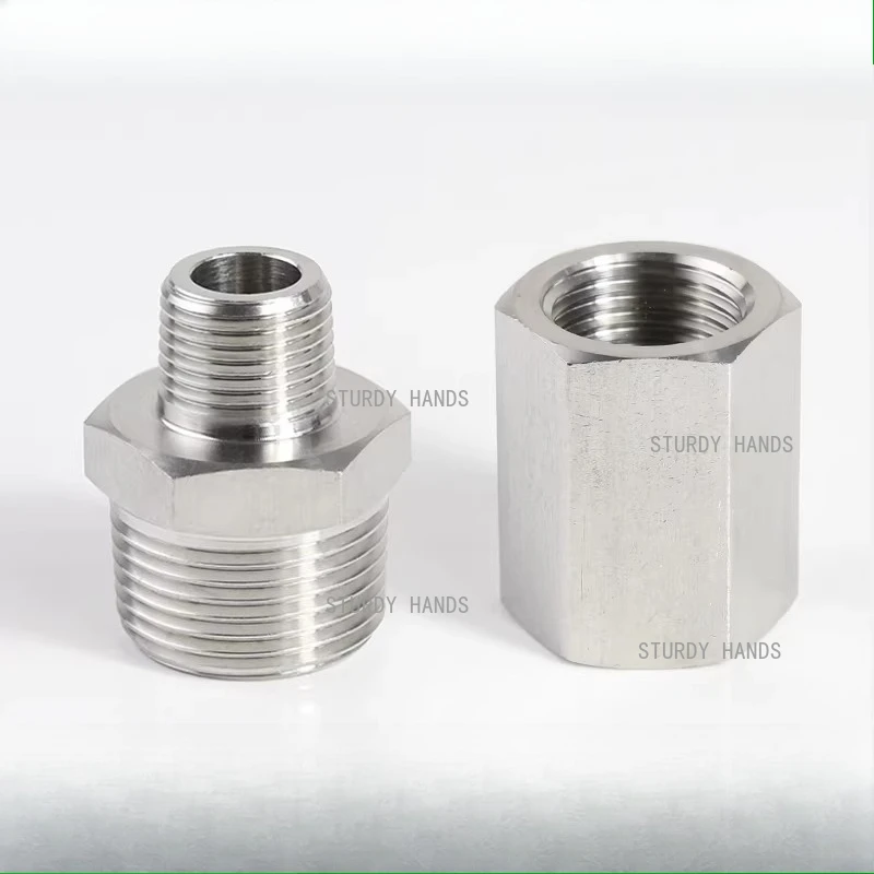 Stainless steel joint 2/3 direct inner and outer wire variable diameter tee elbow hardware connector