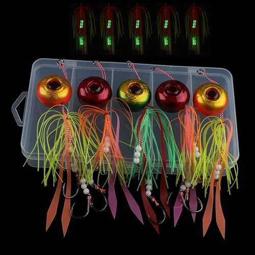 카부라 타이 슬라이더 지그 싱커 리드 지깅 미끼, 인치쿠 타이 고무, 레드 도미, 바다 낚시 미끼 보트, 60g, 100g, 120g, 150g, 200g  Best5