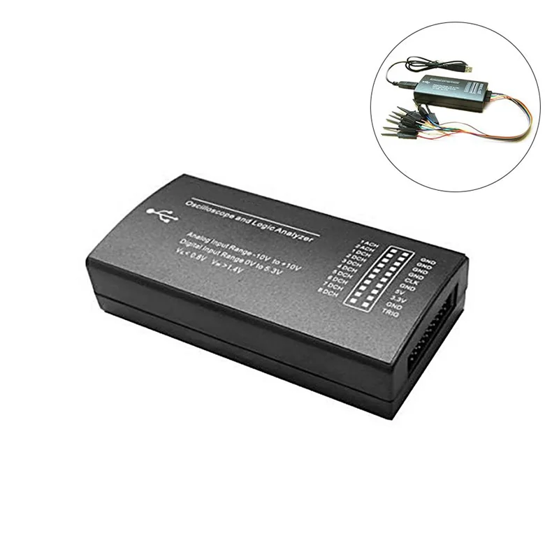 

LHT00SU1 Логический анализатор виртуального осциллографа Многофункциональный полнофункциональный генератор сигналов с максимальной частотой дискретизации 16 МГц Прочный