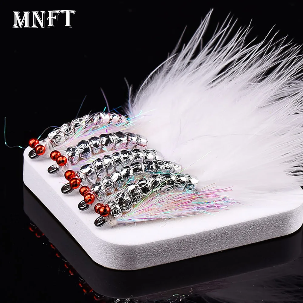 MNFT 5 قطعة مجنون تشارلي اللافتات يطير الصيد السحر الصيد الطعوم السنانير البحر والمياه العذبة علف الاسماك المهنية كاذبة الطعوم #1