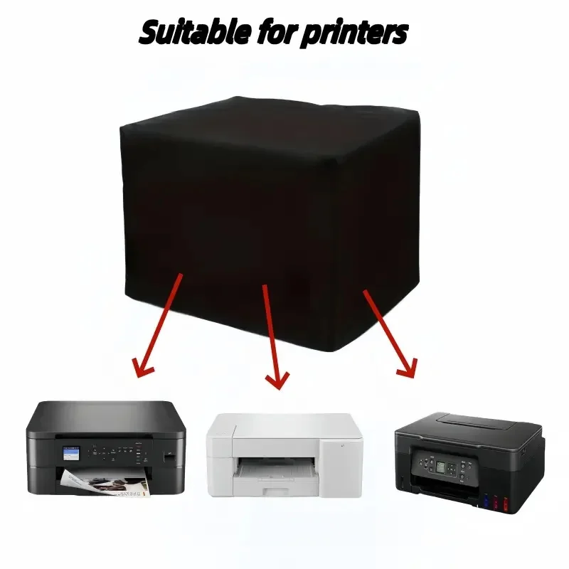 غطاء غبار للأجهزة الكهربائية، مقاوم للرطوبة وضيق للهواء، مناسب للاستخدام المكتبي أو النسخ والطابعات الخاملة في المنزل #6