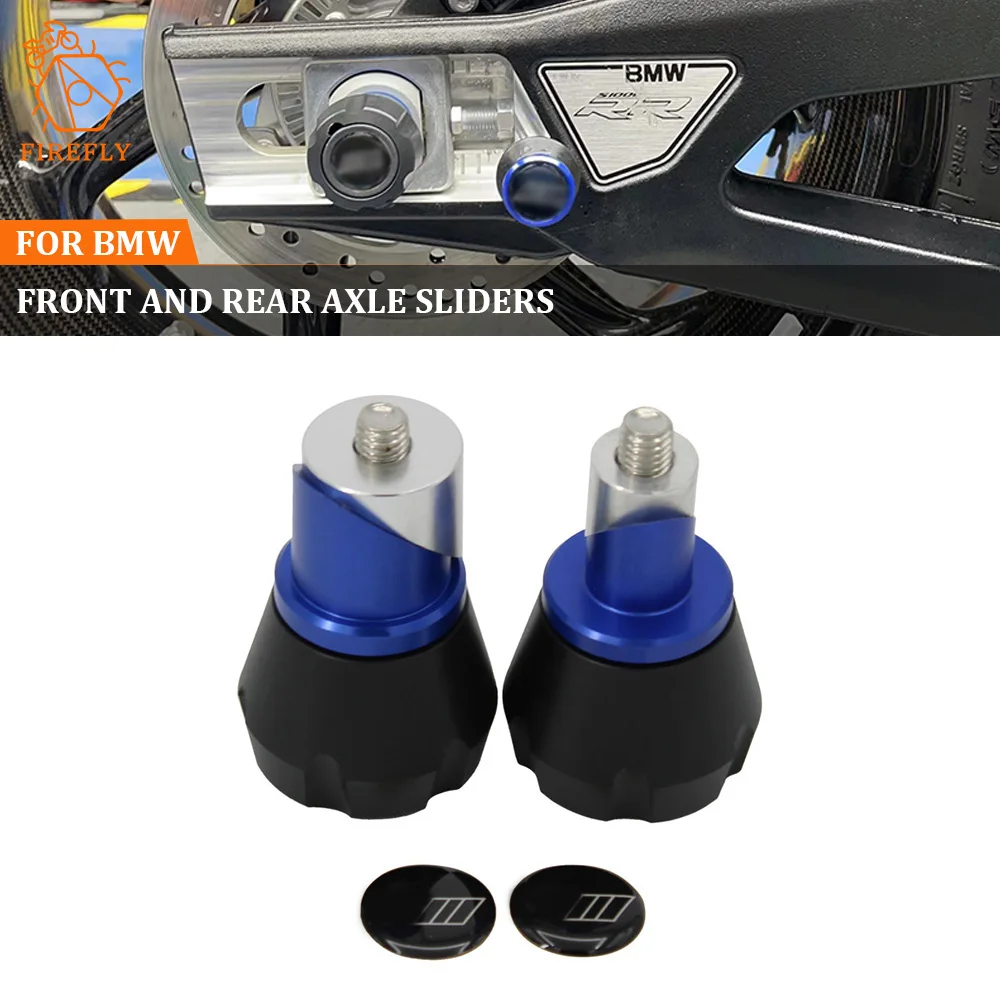 for BMW S1000RR S1000R S1000XR 2019-2022 Motorcycle Front And Rear Axle Slider Wheel Protection Device Stand Lifting nail
