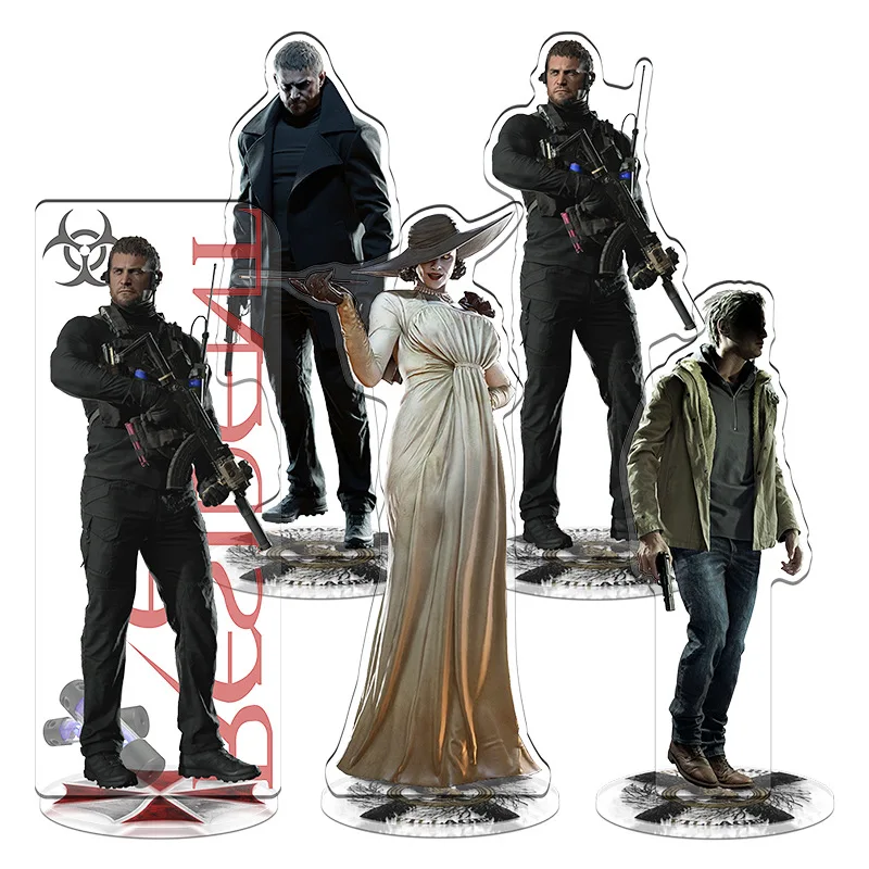 Popular Game RE4 Resident Evil 4 Evil Castle 4 Reset version of the game surrounding acrylic stand wholesale Model Gift