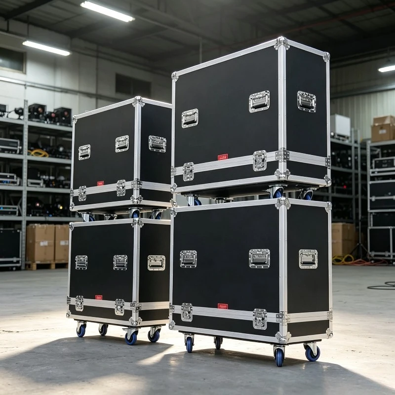 Customized Amp Stackable Sound Line Array Speaker Flight Case for JBL EON 615 JBL EON 612