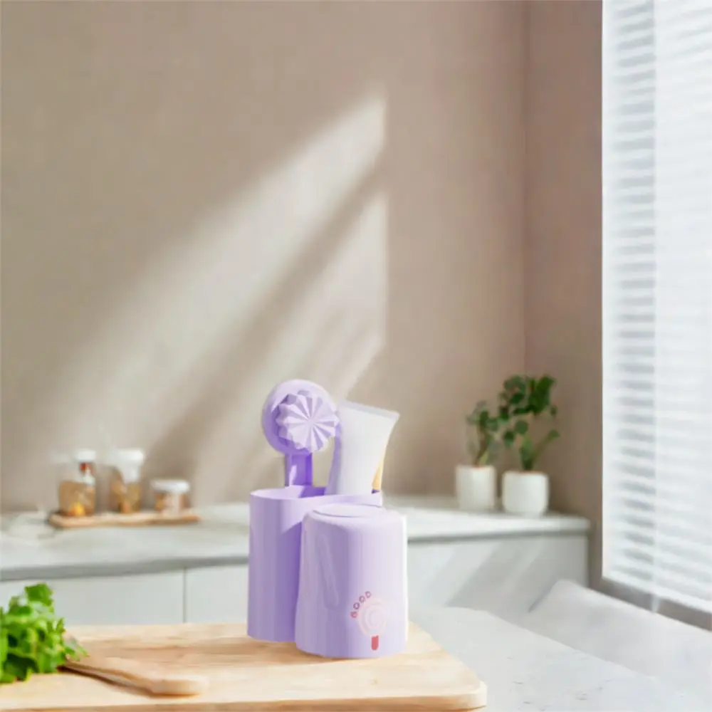 

Removable Suction Cup Toothbrush Holder Reusable Wall Mounted Toothpaste Holder Waterproof Plastic Bathroom Mouthwash Cup Shower