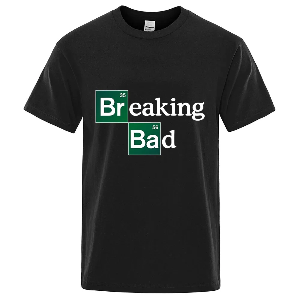Breaking Bad Round Neck T-Shirt Ultra-Light Men's Quick-Drying Breathable Sweat-Absorbent Shirt Suitable for Fitness Top