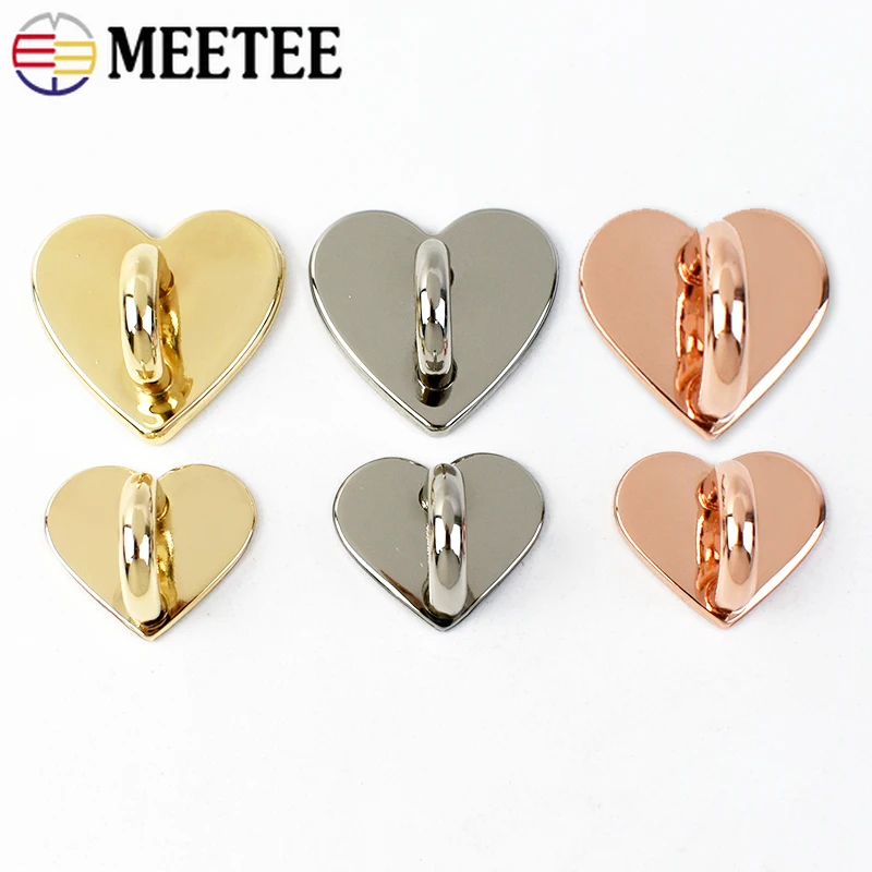 

5/10/20Pcs 18/25mm Metal Heart Buckles Arch Bridge Bag Side Clip Clasp Phone Charm Holder Case Finger Ring Handbag Connetor Hook