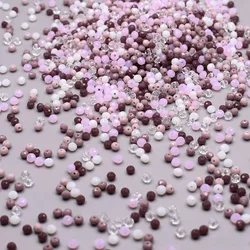 Colore viola 4mm 200 pz/borsa perline di vetro cristallo Rondelle sfaccettate perline distanziatrici allentate per gioielli che fanno pacchetto materiale fai da te