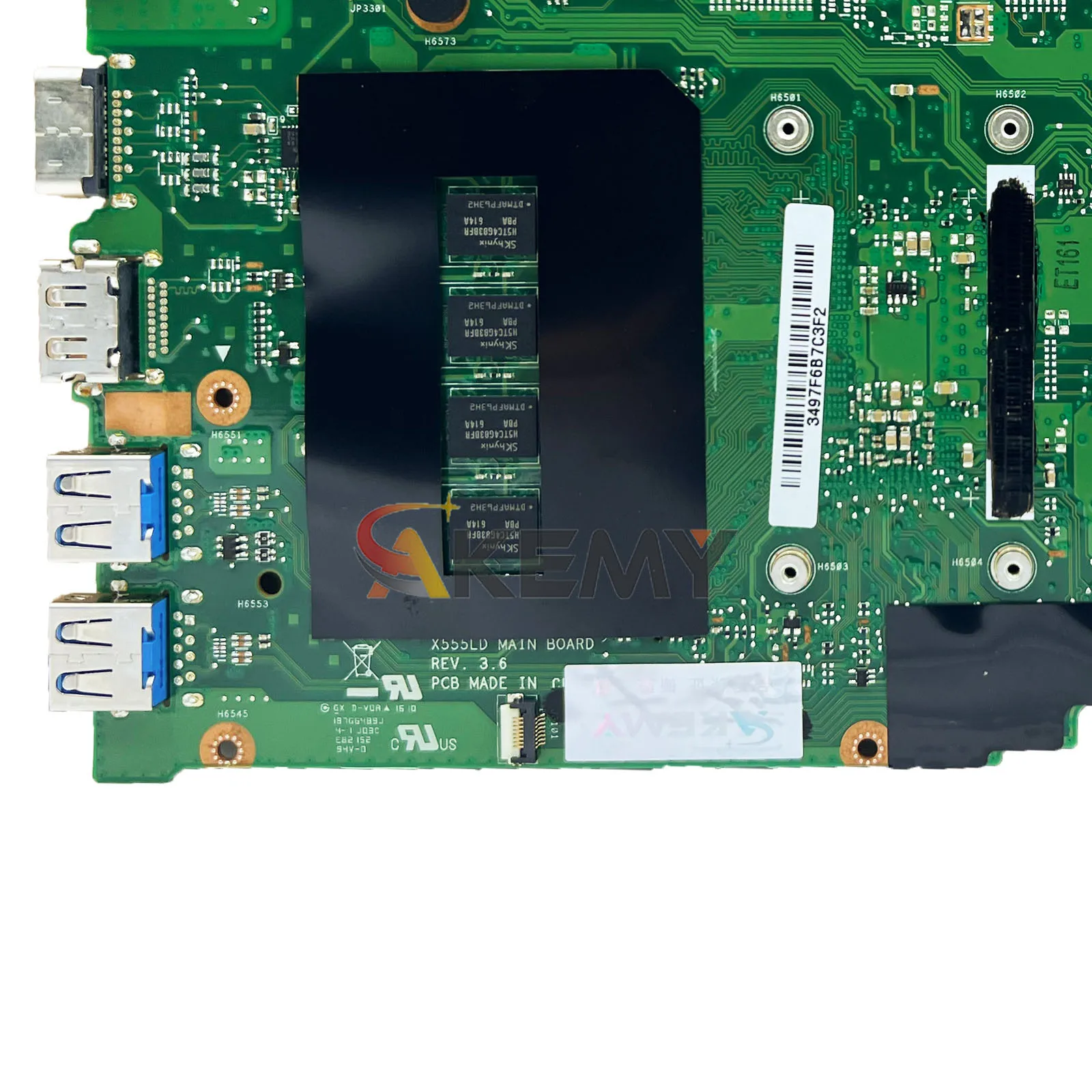 X555LA carte mère d'ordinateur portable pour ASUS VM510L X555LP X555LD R557L VM590L FL5800L R556L DX992L W519L FL5600L carte mère I3 I5 I7 CPU