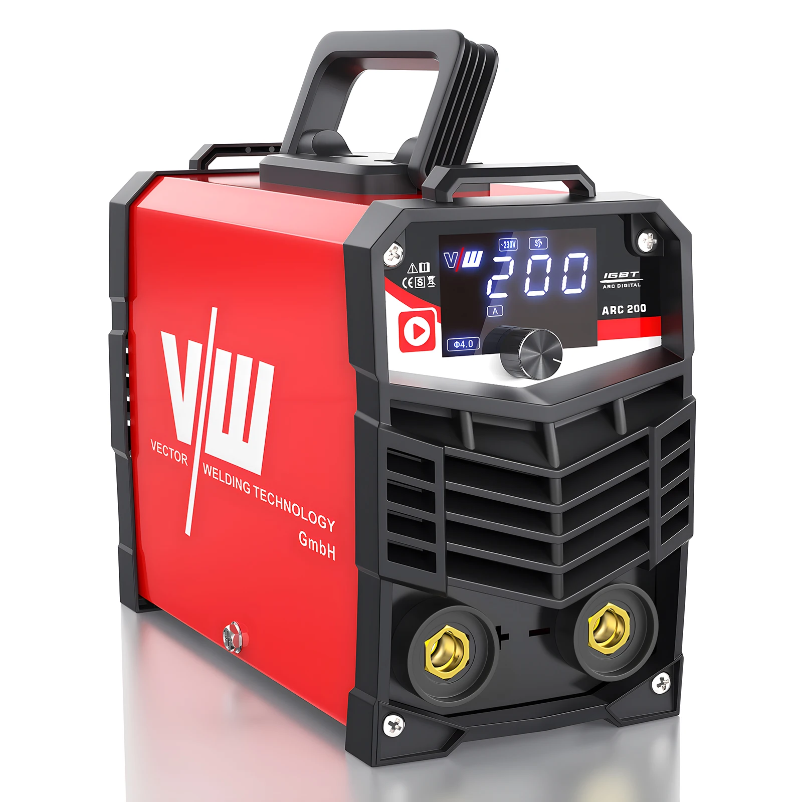 

Stahlwerk & Vector Mini MMA ARC200D Portable Electric Welding Machine Manual Metal Arc Welders with DC Motor New Condition