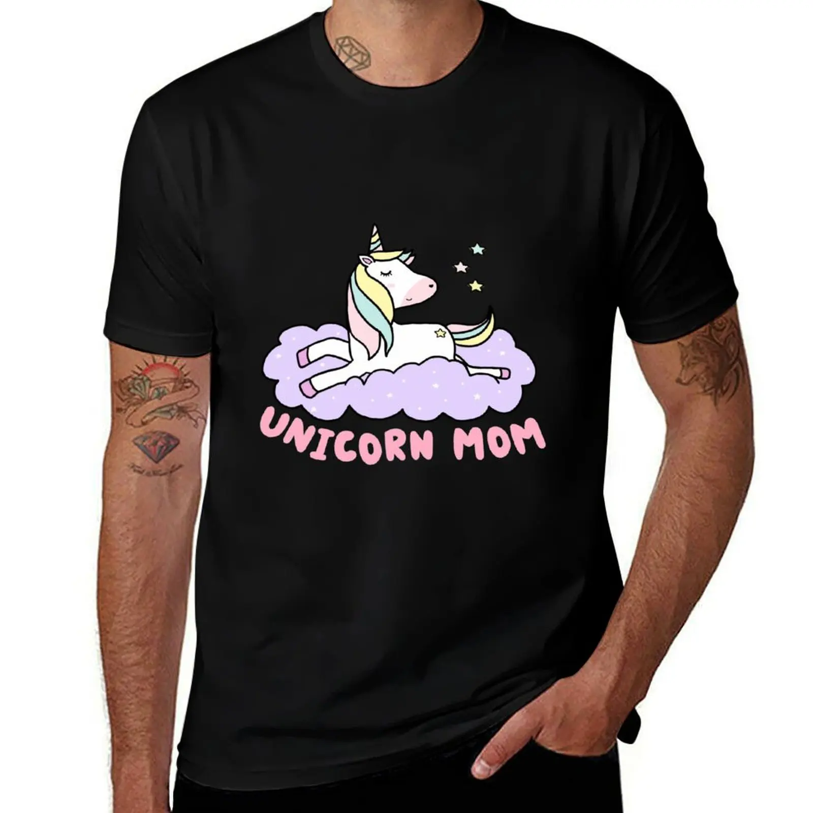 

Unicorn Mom T-Shirt man t shirts cotton man t shirt summer t shirts for man slim fit T-shirt
