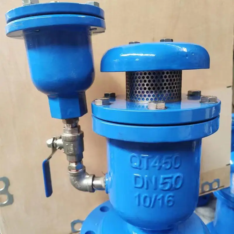 FGP4X-10/16C High-Pressure Composite High-Speed Exhaust Valve Flanged Pipeline Automatic Water Hammer Valve