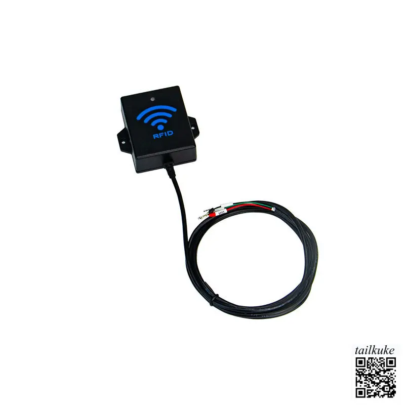 24V High-Frequency (HF) RFID/IC Card Reader for PLCs and Industrial PCs,RS485 Communication Modbus Protocol