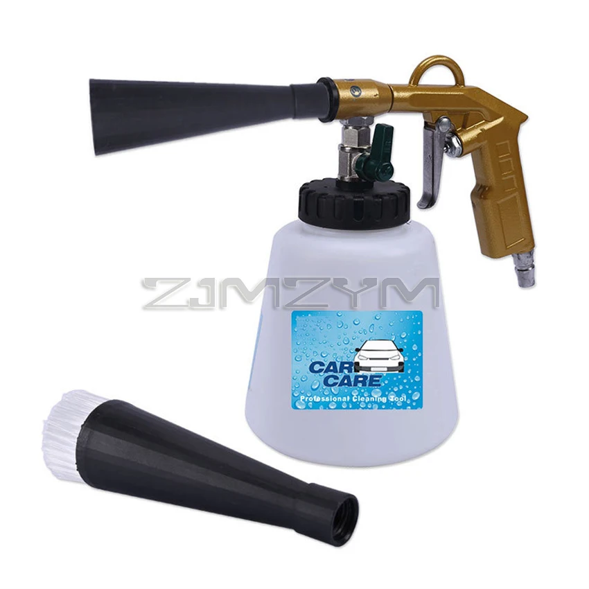 Tornado Pneumatic Air Foam Gun High Pressure Car Wash Interior Deep Cleaning Pneumatic Dust Gun for Tornador Detailing Tool