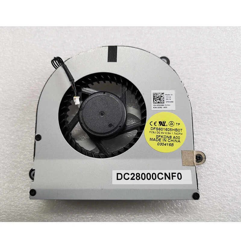 H For DELL Alienware M17X R4 R5 Graphics Fan FKDN8 DC28000CNF0