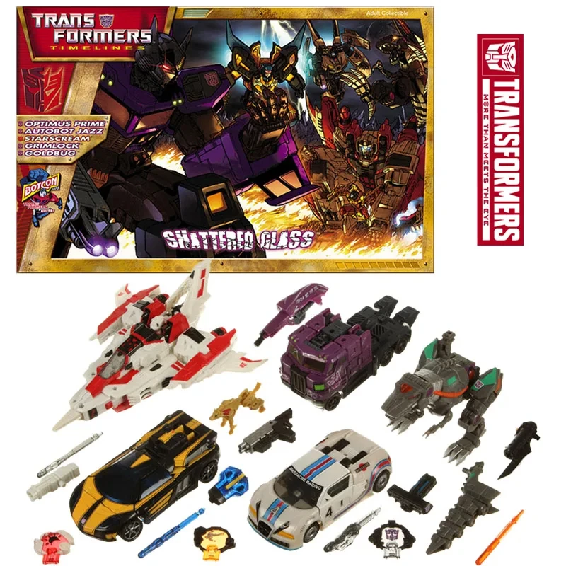 Transformers BotCon / OTFCC / Timelines Convention Box Sets: Shattered Glass Model Toy Gift BotCon 2008 Shattered Glass