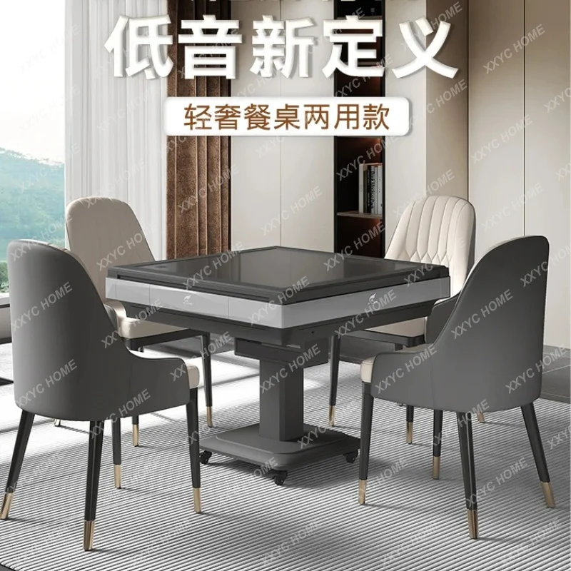 XX Creative Foldable Mahjong Table Modern Movable Low Noise Heated Integrated Dining Table Creative Home Furniture