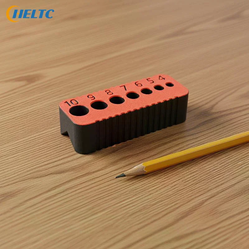 Drill Guide Hole Jig Block 4-10mm Adjustable Positioner for DIY Picture Frame Joints Home Decoration Tools