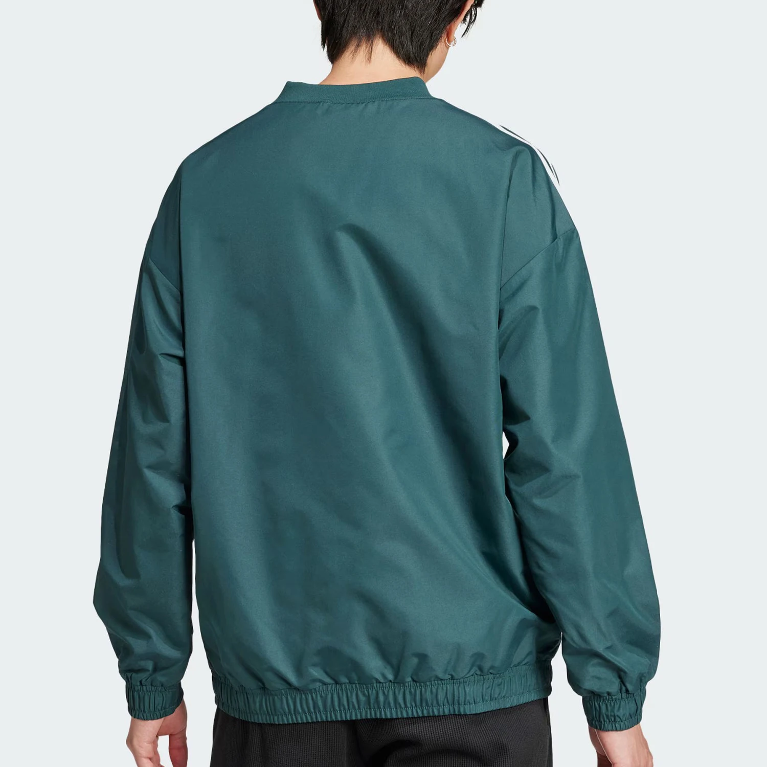 Adidas genuine clover men's woven simple hoodie pullover sweater IZ2462