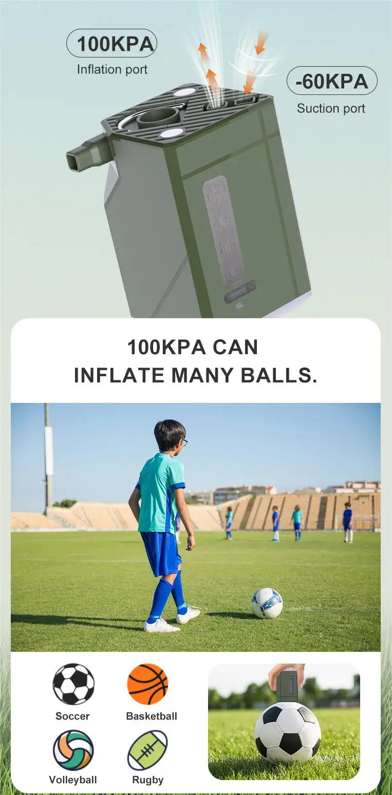 Tiny Electric Air Pump , Quick Deflate Inflate Pool Floats Sleeping Pad Pump Portable Air Pump for Inflatable Tenda Camping