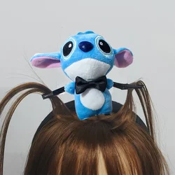 Stitch Hairband Cute Headband Kawaii Plush Doll Hair Accessory Stitch Wide-Brimmed Hairpin Creativity Headdress Gift