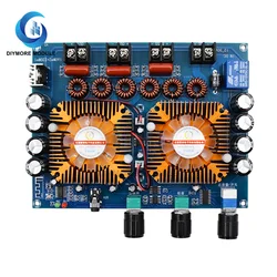 TDA7498E High Power Digital Power Amplifier Board 160WX2+220W Stereo 2.1 Channel Amplifier Module XH-A128