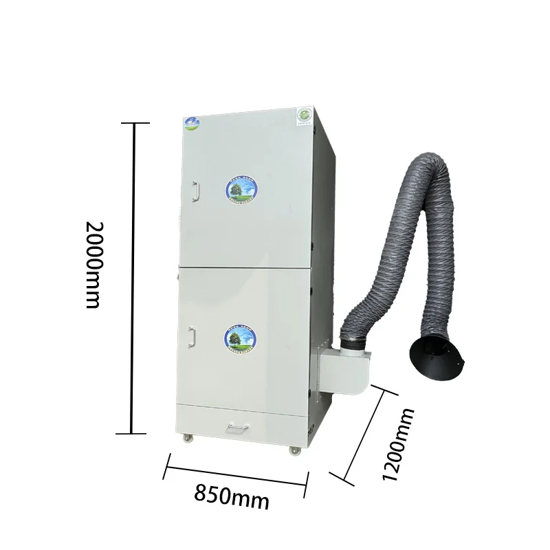Industrial Small  Movable Cartridge Dust Collector  Cartridge Filter for Factories and Workshops Flexibility