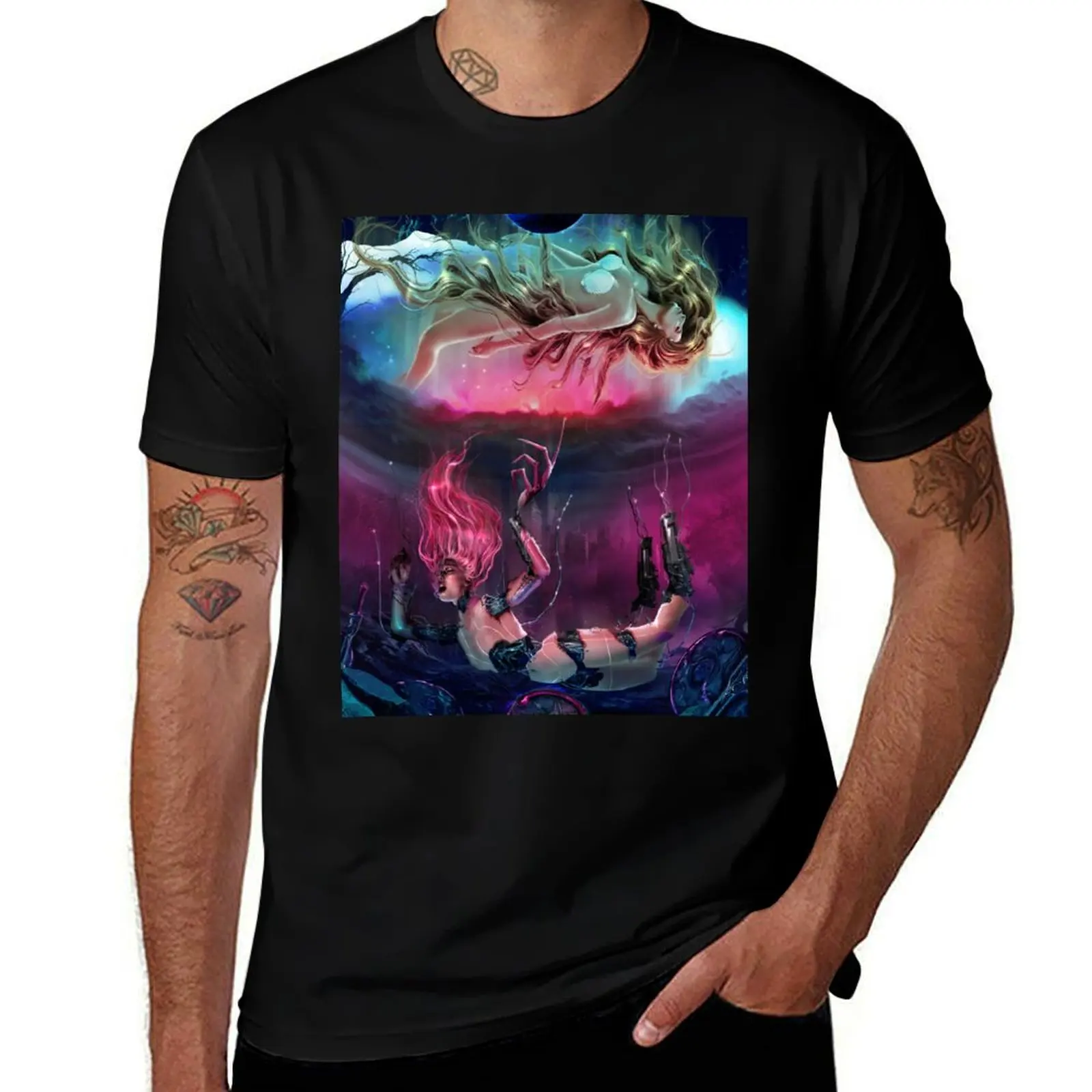 transformation T-Shirt anime t shirts oversize T-Shirt