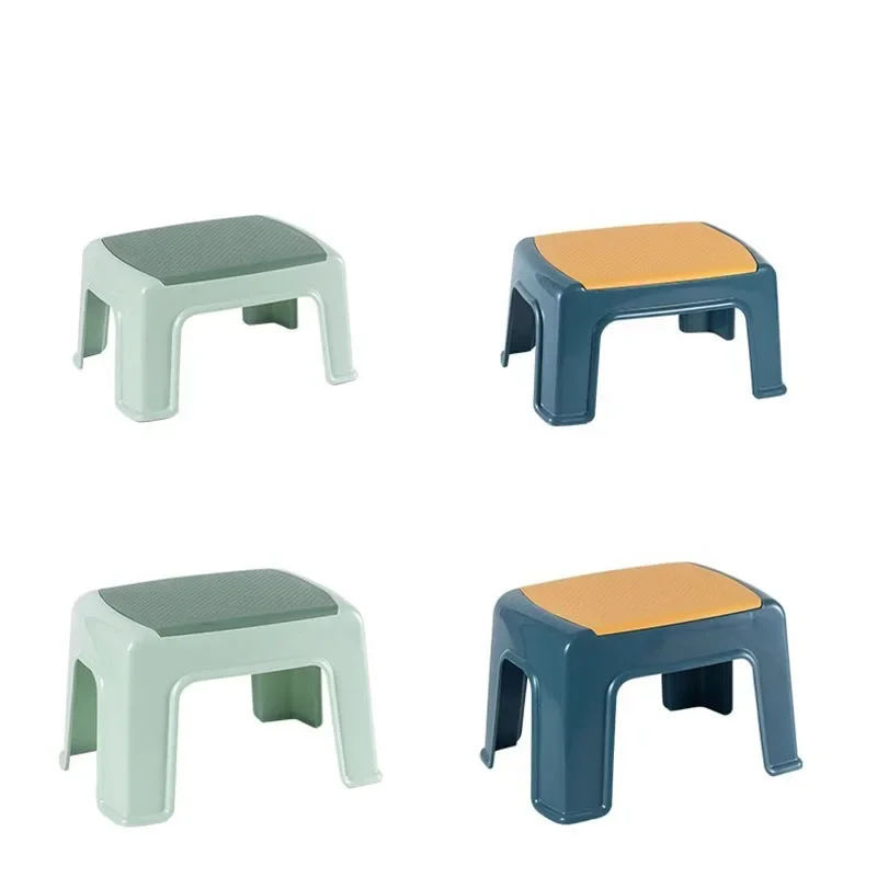 Children Plastic Shower Stool Camping Fishing Footrest Shower Seat Shoe Low Kitchen Garden Meubles Salle De Bain Home Furniture