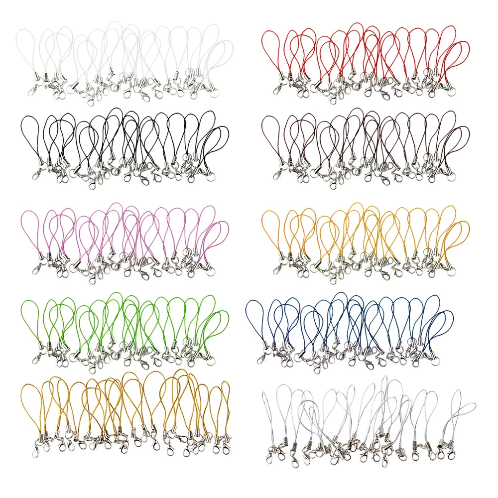 

Handmade Materials Key Ring Lobster Clasp Jewelry Accessories Hang Rope Jewelry Making Mobile Phone Mobile Phone Strap