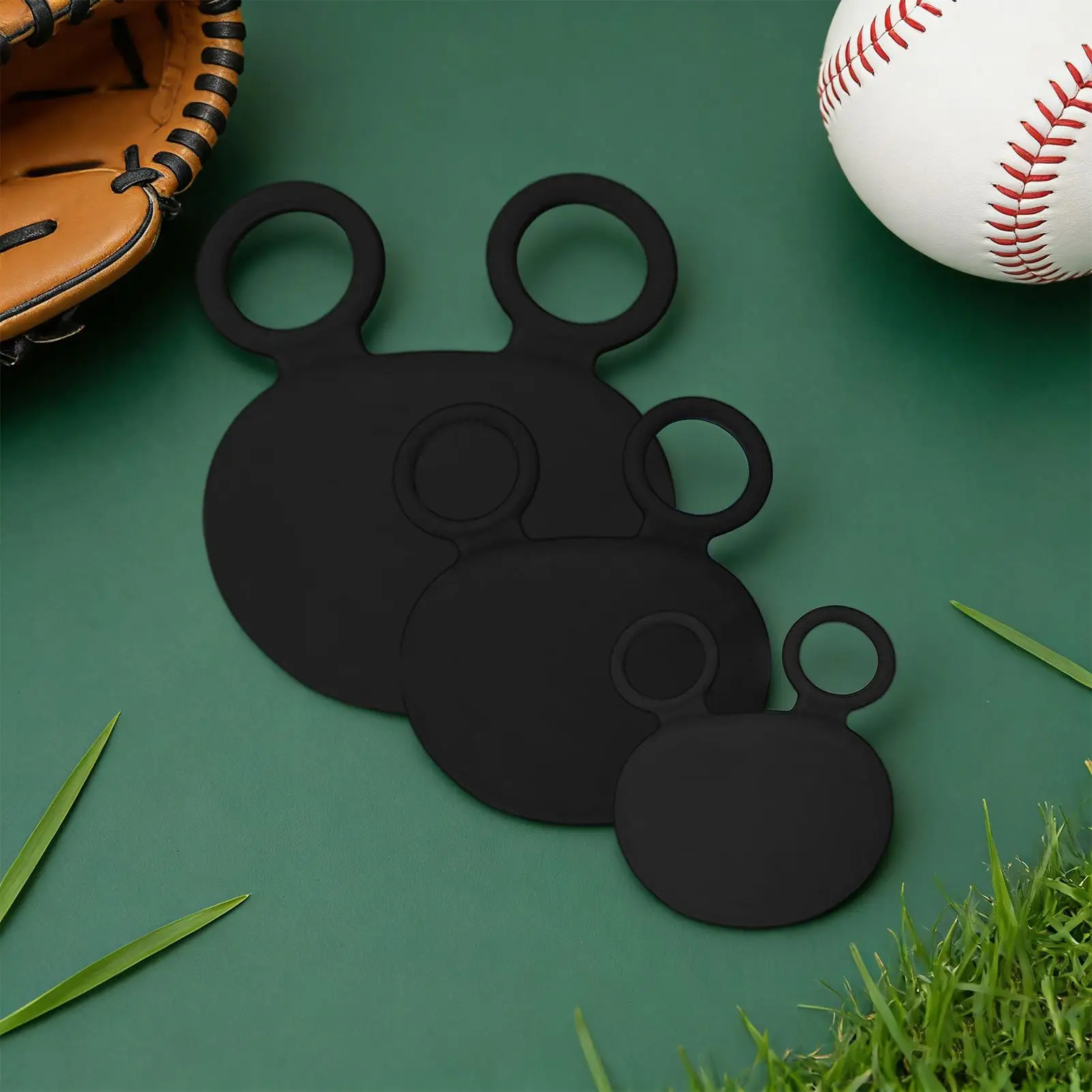 Palm Protector 3 Piece Softball Glove Silicone Palm Guard For Baseball & Softball For Injury Sting Prevention Hockey Training