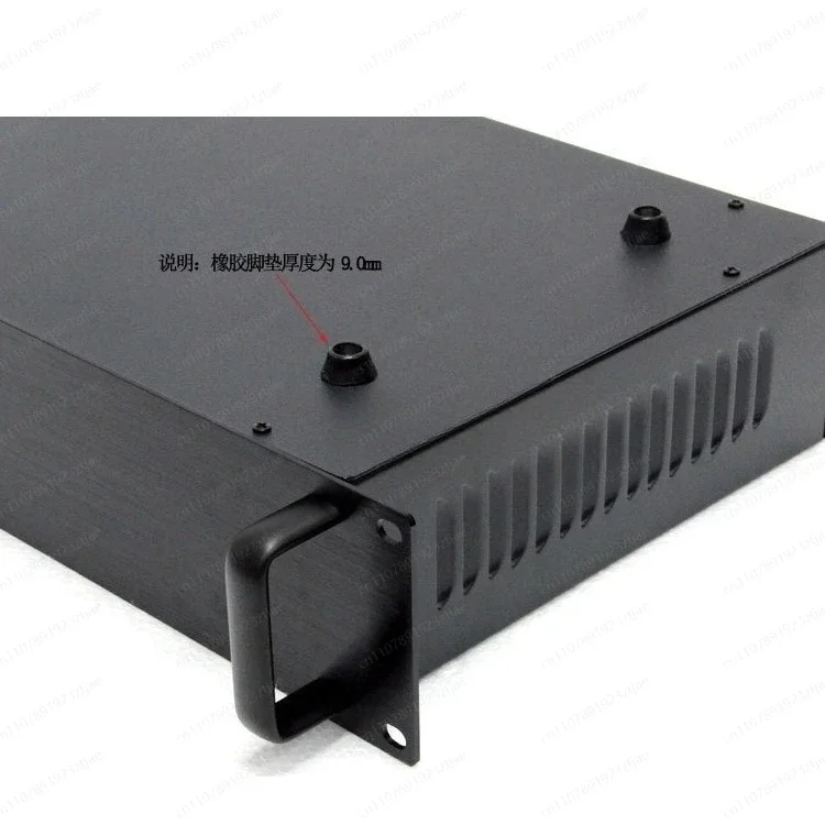 black 19 inch 2U project DIY chassis data switch box Chassis power communication server chassis 425*88*250 mm