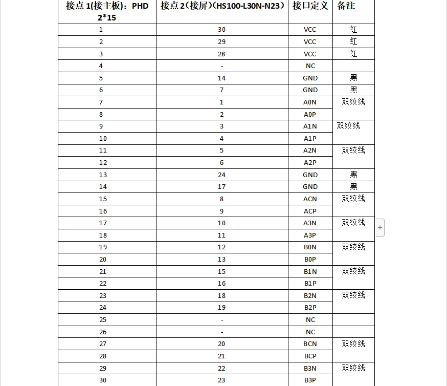 FIX30P double 8 pairs of PHD30P chips inserted double 8 multi-core shielded wire 20276 industrial control motherboard wire PHD2