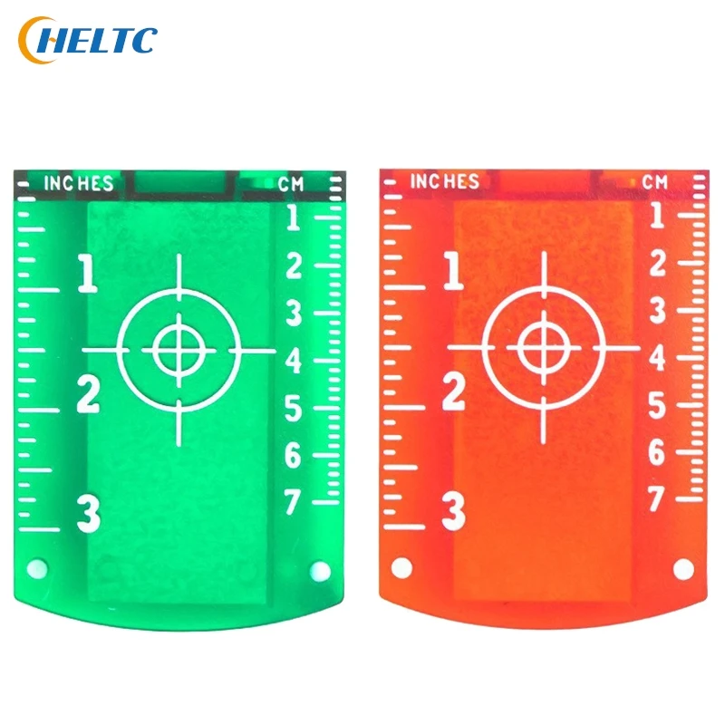 1pcTarget Plate Lase Target Card Plate 10cmx7cm For Green Red Lase Level For Line Lasers Reflective Magnetic Plate Laser Target